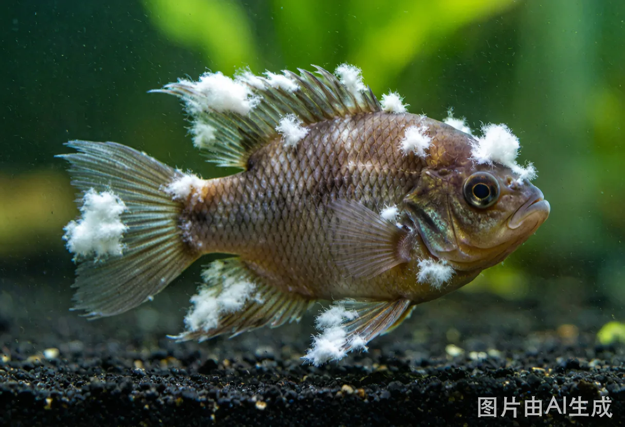 Fungal Infections: Cotton Wool on Fish